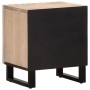 Solid bleached mango wood bedside tables 40x33x46 cm by , Nightstands - Ref: Foro24-377423, Price: 121,05 €, Discount: %