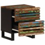 Mesitas de noche 2 uds de madera maciza reciclada 40x33x46 cm de , Mesitas de noche - Ref: Foro24-377435, Precio: 153,75 €, D...