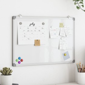 Magnetic aluminum board 80x60x1.7 cm by , Exhibition panels - Ref: Foro24-4005349, Price: 41,99 €, Discount: %