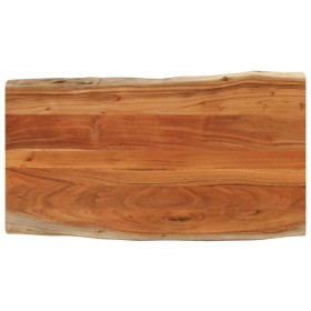 Tablero de mesa rectangular borde natural acacia 120x60x2,5 cm de , Tableros para mesas - Ref: Foro24-370624, Precio: 112,37 ...