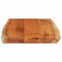 Rectangular tabletop with natural acacia edge, measuring 60x40x3.8 cm. by , Table tops - Ref: Foro24-370632, Price: 48,30 €, ...