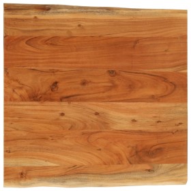 Tablero mesa cuadrado borde natural madera acacia 40x40x3,8 cm de , Tableros para mesas - Ref: Foro24-370630, Precio: 31,04 €...