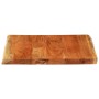 Tablero mesa cuadrado borde natural madera acacia 80x80x2,5 cm de , Tableros para mesas - Ref: Foro24-370626, Precio: 85,55 €...