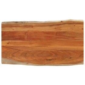 Rectangular tabletop with natural acacia edge 110x60x3.8 cm by , Table tops - Ref: Foro24-370647, Price: 109,83 €, Discount: %