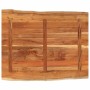 Tablero de mesa rectangular borde natural acacia 90x80x3,8 cm de , Tableros para mesas - Ref: Foro24-370651, Precio: 133,99 €...