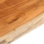 Rectangular tabletop with natural acacia edge, measuring 90x80x3.8 cm. by , Table tops - Ref: Foro24-370651, Price: 111,10 €,...