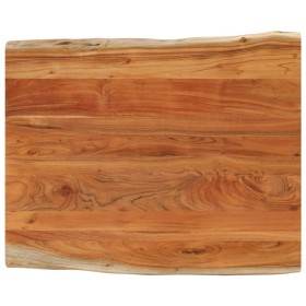 Rectangular tabletop with natural acacia edge 110x80x3.8 cm by , Table tops - Ref: Foro24-370653, Price: 167,78 €, Discount: %