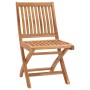 Faltbare Gartenstühle, 4 Stück Massivholz Teak mit Kissen. von , Gartenstühle - Ref: Foro24-3072818, Preis: 366,42 €, Rabatt: %