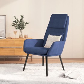 Sillón de relax de tela azul de , Sillones - Ref: Foro24-341316, Precio: 110,21 €, Descuento: %