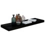 Glossy black MDF floating wall shelf 80x23.5x3.8 cm by vidaXL, Shelves and shelves - Ref: Foro24-323772, Price: 20,73 €, Disc...