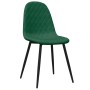 Sillas de comedor 6 unidades terciopelo verde oscuro de , Sillas de comedor - Ref: Foro24-3082883, Precio: 323,57 €, Descuent...