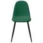 Sillas de comedor 6 unidades terciopelo verde oscuro de , Sillas de comedor - Ref: Foro24-3082883, Precio: 323,57 €, Descuent...