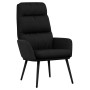 Entspannungssessel mit Hocker aus Stoff und schwarzem Kunstleder von , Sessel - Ref: Foro24-3097511, Preis: 149,01 €, Rabatt: %