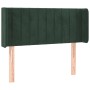 Cabecero de terciopelo verde oscuro 83x16x78/88 cm de , Cabeceros y pies de cama - Ref: Foro24-3119039, Precio: 50,99 €, Desc...