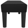 Black synthetic leather bench 100x30x30 cm by , Banks - Ref: Foro24-346660, Price: 54,34 €, Discount: %