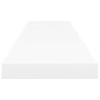 Floating wall shelves 2 pcs MDF white 120x23.5x3.8 cm by vidaXL, Shelves and shelves - Ref: Foro24-323821, Price: 50,06 €, Di...