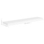 Floating wall shelves 2 pcs MDF white 120x23.5x3.8 cm by vidaXL, Shelves and shelves - Ref: Foro24-323821, Price: 50,06 €, Di...