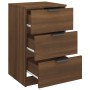 Bedside table in brown oak color, 40x36x65 cm by , Nightstands - Ref: Foro24-817055, Price: 67,55 €, Discount: %