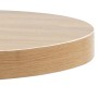 Mesa de bistró MDF marrón claro 40 cm de , Mesas de cocina y de comedor - Ref: Foro24-286414, Precio: 104,10 €, Descuento: %