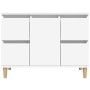 Plywood white sink cabinet 80x33x60 cm by , bathroom vanities - Ref: Foro24-821268, Price: 89,38 €, Discount: %