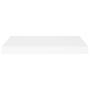 Floating wall shelves 2 pcs MDF white 60x23.5x3.8 cm by vidaXL, Shelves and shelves - Ref: Foro24-323812, Price: 29,87 €, Dis...