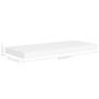 Floating wall shelves 2 pcs MDF white 60x23.5x3.8 cm by vidaXL, Shelves and shelves - Ref: Foro24-323812, Price: 29,87 €, Dis...