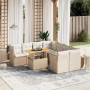 Set mit 9 Gartensofas mit beigen Kissen aus synthetischem Rattan von , Gartensets - Ref: Foro24-3270722, Preis: 732,55 €, Rab...