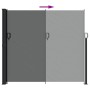 Toldo lateral retráctil gris antracita 180x600 cm de , Sombrillas - Ref: Foro24-4004548, Precio: 107,35 €, Descuento: %