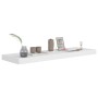 White MDF floating wall shelf 80x23.5x3.8 cm by vidaXL, Shelves and shelves - Ref: Foro24-323814, Price: 23,85 €, Discount: %