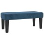 Cama box spring con colchón terciopelo azul oscuro 120x190 cm de , Camas y somieres - Ref: Foro24-3270479, Precio: 438,50 €, ...