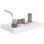 Set of 4 white MDF floating wall shelves 40x23x3.8 cm by vidaXL, Shelves and shelves - Ref: Foro24-323807, Price: 45,38 €, Di...