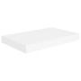 Set of 4 white MDF floating wall shelves 40x23x3.8 cm by vidaXL, Shelves and shelves - Ref: Foro24-323807, Price: 45,38 €, Di...