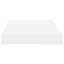 Set of 4 white MDF floating wall shelves 40x23x3.8 cm by vidaXL, Shelves and shelves - Ref: Foro24-323807, Price: 45,38 €, Di...