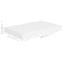 Set of 4 white MDF floating wall shelves 40x23x3.8 cm by vidaXL, Shelves and shelves - Ref: Foro24-323807, Price: 45,38 €, Di...