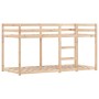 Bunk bed with solid pine wood curtains 90x190 cm by , Beds and slatted bases - Ref: Foro24-3283939, Price: 173,77 €, Discount: %