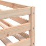 Bunk bed with solid pine wood curtains 90x190 cm by , Beds and slatted bases - Ref: Foro24-3283939, Price: 173,77 €, Discount: %