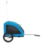 Remolque de bicicleta mascotas hierro tela Oxford azul de , Cochecitos para mascotas - Ref: Foro24-93967, Precio: 95,99 €, De...