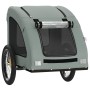 Bicycle pet trailer, iron frame, gray Oxford fabric by , pet strollers - Ref: Foro24-93965, Price: 94,40 €, Discount: %