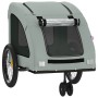 Remolque de bicicleta mascotas hierro tela Oxford gris de , Cochecitos para mascotas - Ref: Foro24-93986, Precio: 114,99 €, D...