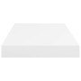 White MDF floating wall shelf 50x23x3.8 cm by vidaXL, Shelves and shelves - Ref: Foro24-323808, Price: 19,24 €, Discount: %