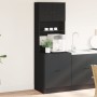 Mueble de cocina madera de ingeniería negro 60x50x180 cm de , Armarios de cocina - Ref: Foro24-3276638, Precio: 190,97 €, Des...