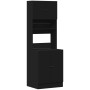 Mueble de cocina madera de ingeniería negro 60x50x180 cm de , Armarios de cocina - Ref: Foro24-3276638, Precio: 190,97 €, Des...