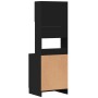 Mueble de cocina madera de ingeniería negro 60x50x180 cm de , Armarios de cocina - Ref: Foro24-3276638, Precio: 190,97 €, Des...