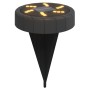 Solar ground lights for garden with ground spike warm white 12 pcs by , Outdoor lighting - Ref: Foro24-4008195, Price: 49,95 ...