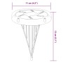 Solarleuchten Boden Garten mit Spitze Erde warmweiß 12 Stück von , Außenbeleuchtung - Ref: Foro24-4008197, Preis: 52,48 €, Ra...