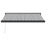 Toldo retráctil aluminio y tela gris antracita y blanco 3x2,5 m de , Toldos - Ref: Foro24-3216128, Precio: 497,61 €, Descuent...