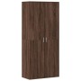 Engineered wood shoe cabinet in brown oak color, 80x39x178 cm by , Shoe racks and shoe organizers - Ref: Foro24-3276678, Pric...