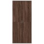 Engineered wood shoe cabinet in brown oak color, 80x39x178 cm by , Shoe racks and shoe organizers - Ref: Foro24-3276678, Pric...