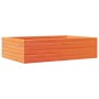 Jardinera madera maciza de pino marrón cera 90x60x23 cm de , Maceteros y jardineras - Ref: Foro24-847235, Precio: 72,65 €, De...