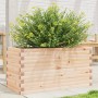 Solid pine wood planter 90x40x45.5 cm by , Pots and planters - Ref: Foro24-847268, Price: 97,99 €, Discount: %